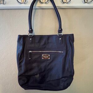 Dark purple handbag size 14" x 14"